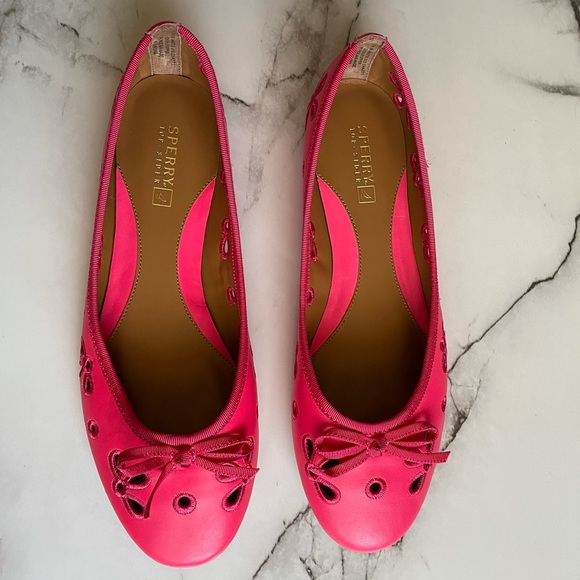 Sperry Top Sider Luna Pink Flats - Picture 3 of 10